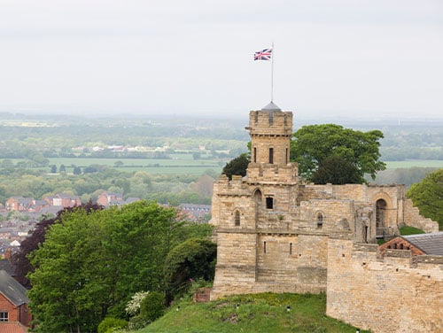 View of Lincoln Castle